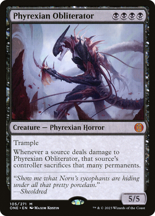 Phyrexian Obliterator (ONE-105) - mythic