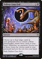 Deliver Unto Evil (WAR-085) - rare - Foil