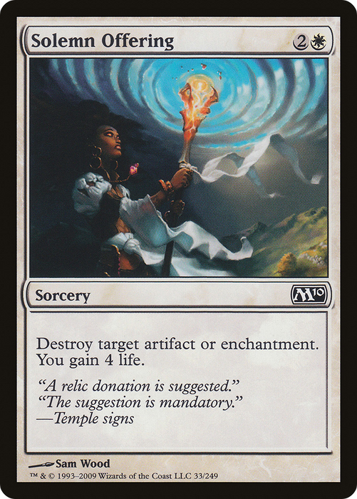 Solemn Offering (M10-033) - common