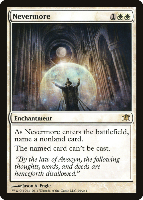 Nevermore (ISD-025) - rare - Foil