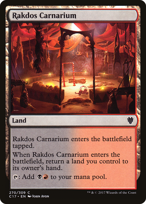 Rakdos Carnarium (C17-270) - common