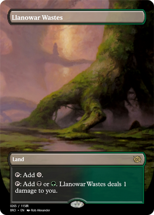 Llanowar Wastes (PRM-105880) - rare