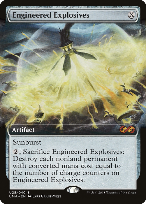 Engineered Explosives (UMA:BT-U28) - mythic: (Extended Art) - Foil