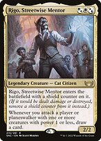 Rigo, Streetwise Mentor (SNC-215) - rare - Foil