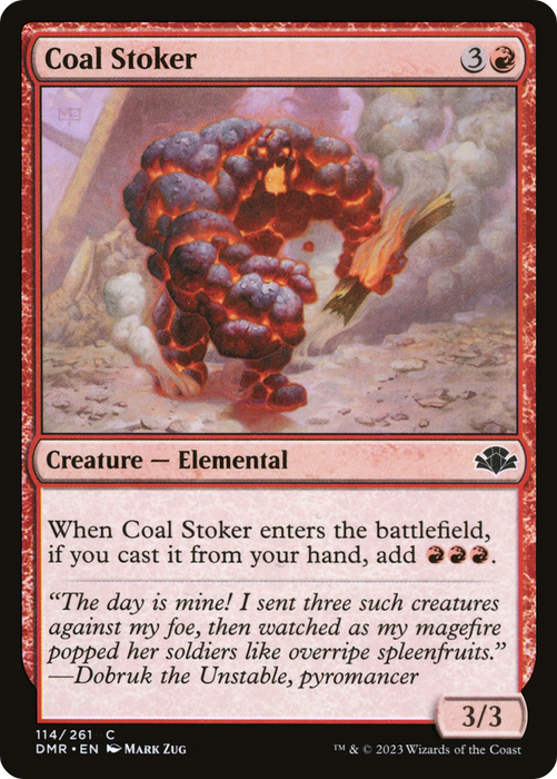 Coal Stoker (DMR-114) - common - Foil