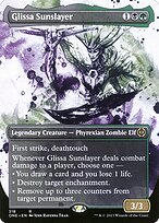 Glissa Sunslayer (ONE-318) - rare: (Showcase) (Borderless)