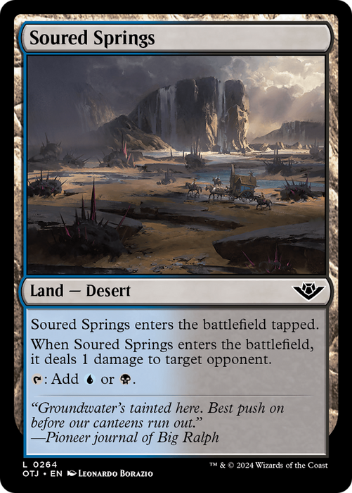 Soured Springs (OTJ-264) - common - Foil