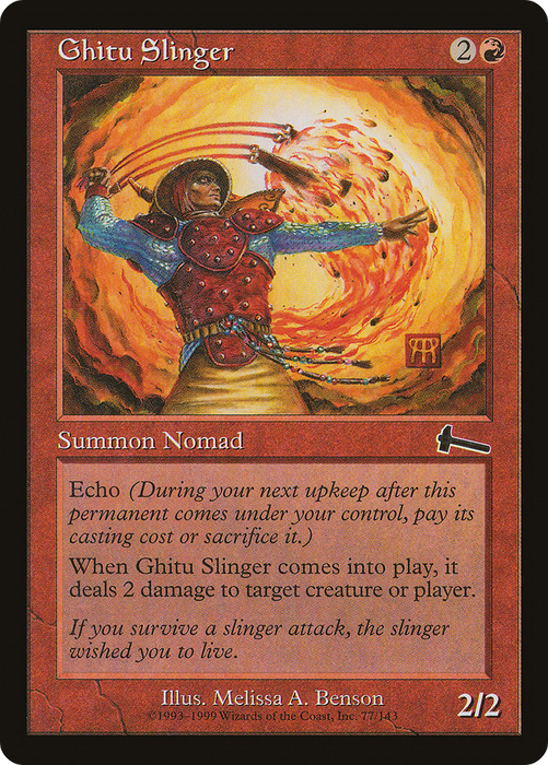 Ghitu Slinger (ULG-077) - common - Foil