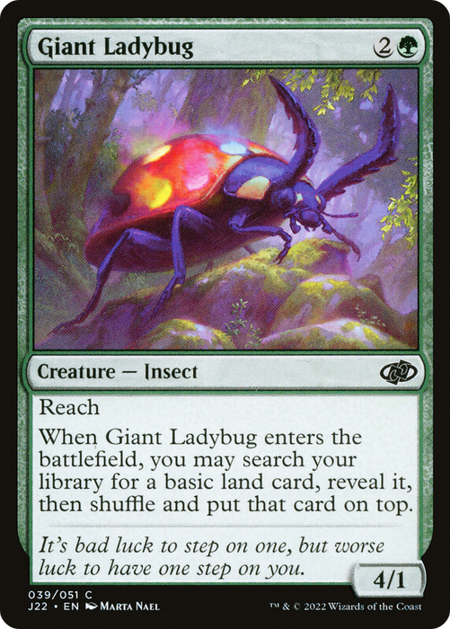 Giant Ladybug (J22-039) - common