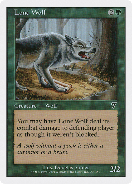 Lone Wolf (7ED-254) - common