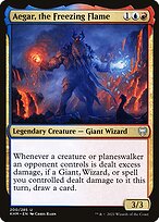 Aegar, the Freezing Flame (KHM-200) - uncommon - Foil