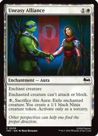 Uneasy Alliance (TMT-028) - common - Foil
