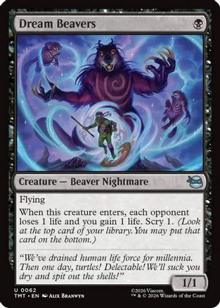 Dream Beavers (TMT-062) - uncommon - Foil