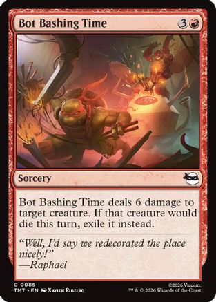 Bot Bashing Time (TMT-085) - common - Foil