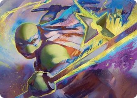 Leonardo's Technique Art Card (Gold-Stamped Signature) (ASTMT-002) - special