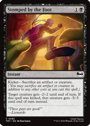 Stomped by the Foot (TMT-082) - common - Foil