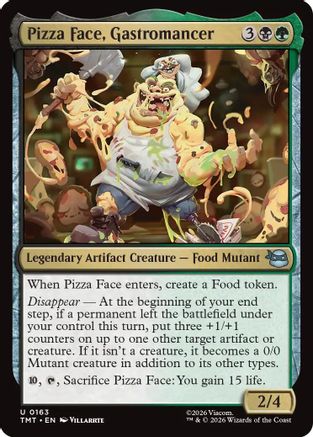 Pizza Face, Gastromancer (TMT-163) - uncommon - Foil