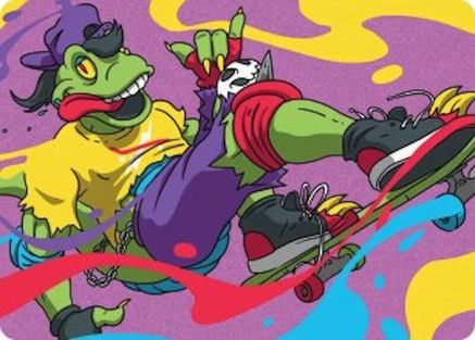 Mondo Gecko Art Card (ASTMT-026) - special