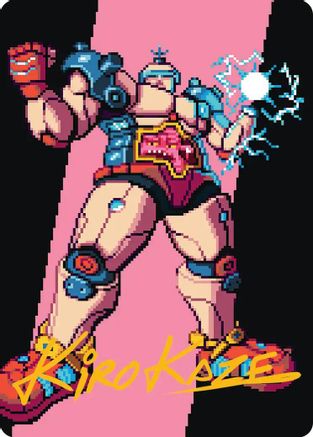 Krang, the All-Powerful Art Card (Gold-Stamped Signature) (ASTMT-034) - special
