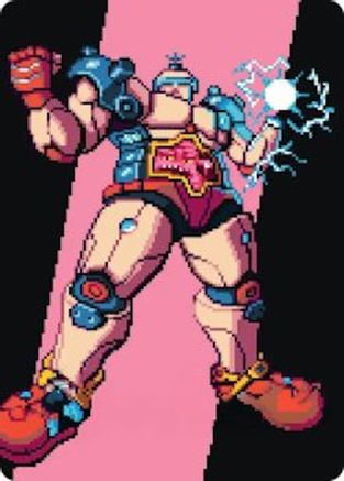 Krang, the All-Powerful Art Card (ASTMT-034) - special