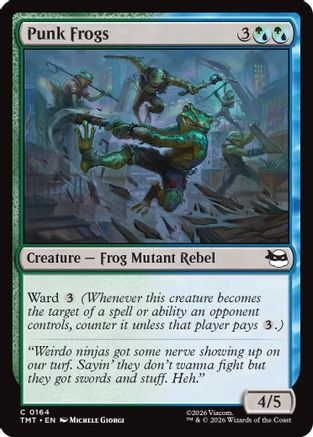 Punk Frogs (TMT-164) - common - Foil