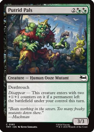 Putrid Pals (TMT-165) - common - Foil