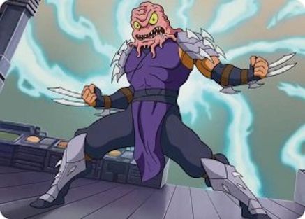 Krang & Shredder Art Card (ASTMT-031) - special