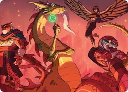 North Wind Avatar Art Card (ASTMT-032) - special