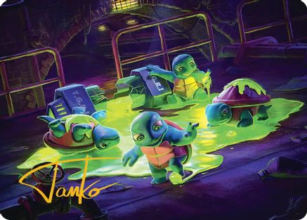 The Ooze Art Card (ASTMT-018) - special