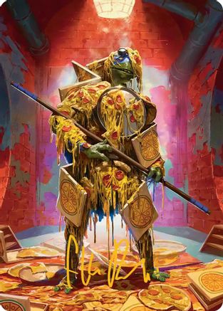 Commander's Plate Art Card (Gold-Stamped Signature) (ASTMT-050) - special