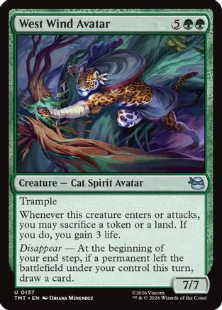 West Wind Avatar (TMT-137) - uncommon