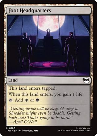 Foot Headquarters (TMT-185) - land