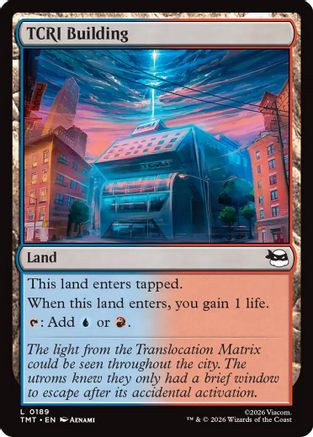 TCRI Building (TMT-189) - land