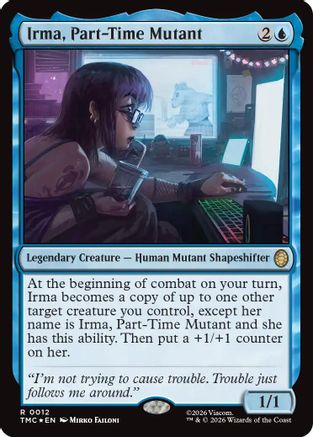 Irma, Part-Time Mutant (Surge Foil) (TMC-012) - rare - Foil