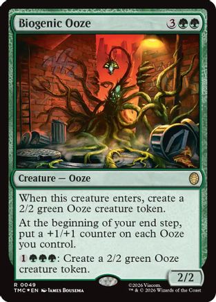 Biogenic Ooze (Surge Foil) (TMC-049) - rare - Foil