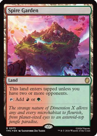 Spire Garden (Surge Foil) (TMC-075) - rare - Foil