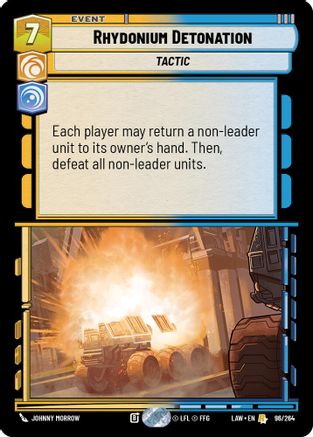Rhydonium Detonation (96/264) - ALT - Rare
