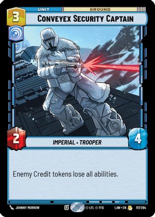 Conveyex Security Captain (117/264) - ALT - Rare