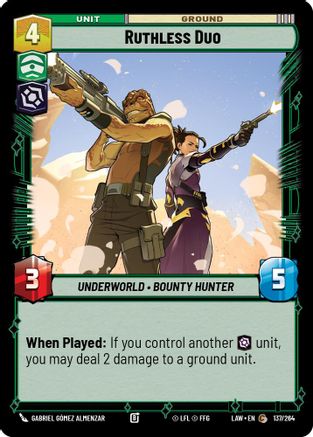 Ruthless Duo (137/264) - ALT - Common