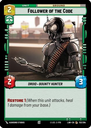 Follower of the Code (153/264) - ALT - Common