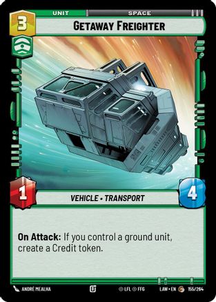 Getaway Freighter (155/264) - ALT - Common