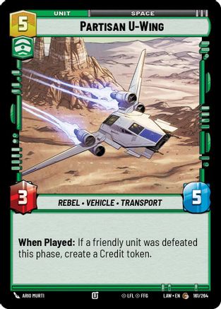 Partisan U-Wing (161/264) - ALT - Common