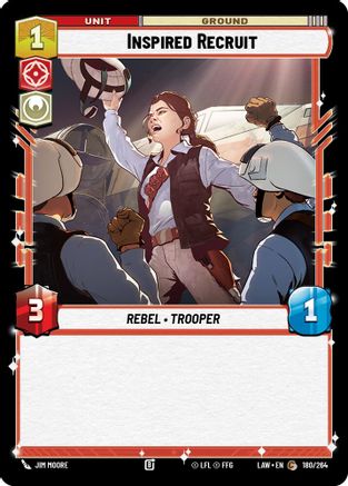 Inspired Recruit (180/264) - ALT - Common