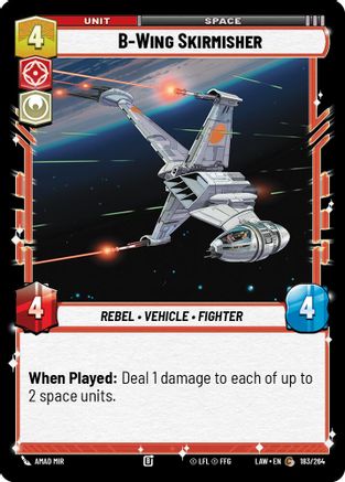 B-Wing Skirmisher (183/264) - ALT - Common