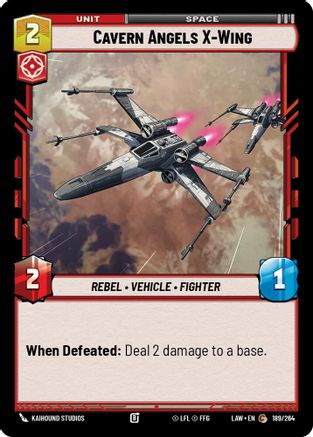 Cavern Angels X-Wing (189/264) - ALT - Common