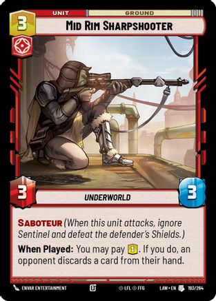 Mid Rim Sharpshooter (193/264) - ALT - Uncommon
