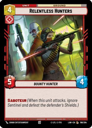 Relentless Hunters (196/264) - ALT - Common