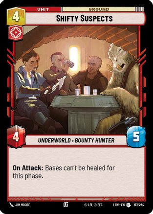 Shifty Suspects (197/264) - ALT - Uncommon