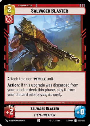 Salvaged Blaster (200/264) - ALT - Uncommon