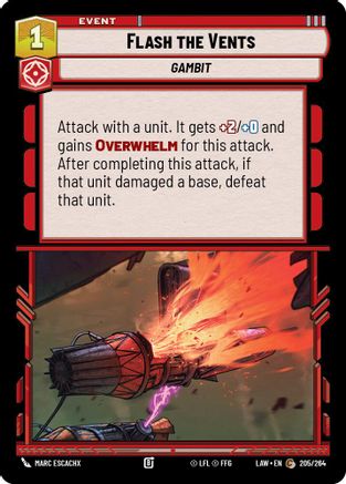 Flash the Vents (205/264) - ALT - Common